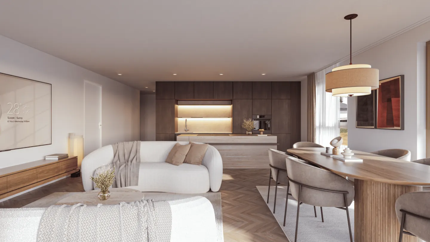 Nuova costruzione: Appartamento moderno di 4,5 stanze con balcone/terrazza - posizione tranquilla vicino al Lago di Costanza - Foto 5 di 12