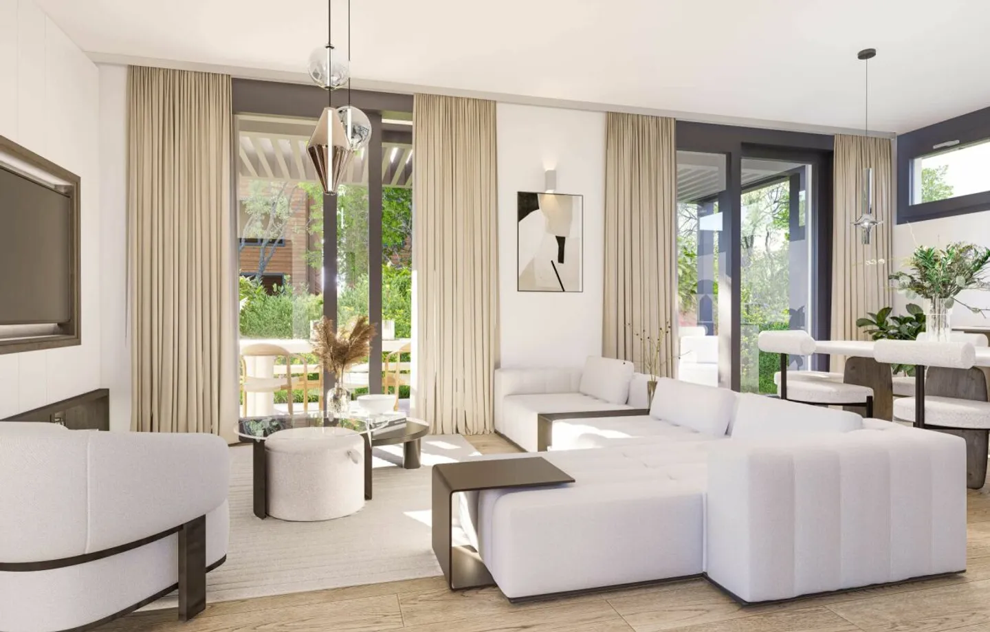 Eckvilla in Chêne-Bougeries - Komfort und Eleganz - Foto 3 von 12