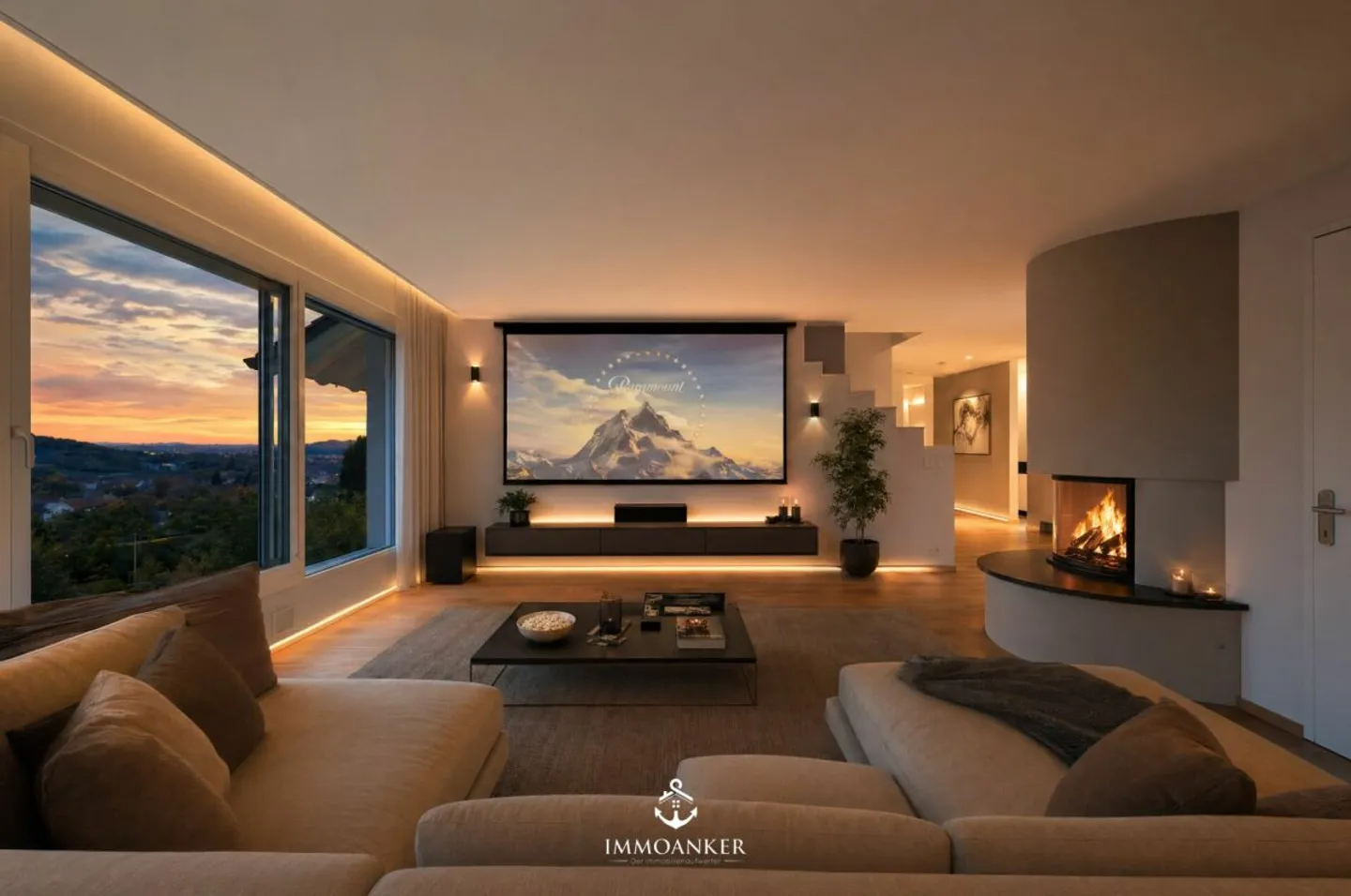 Moderna casa unifamiliare di 10,5 stanze con vista panoramica, standard Minergie e potenziale d'uso versatile a Pfungen - Foto 1 di 13