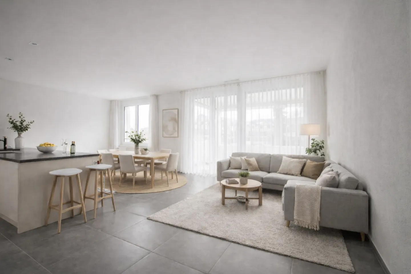 Sonnige Wohnung mit Balkon - Foto 1 von 11