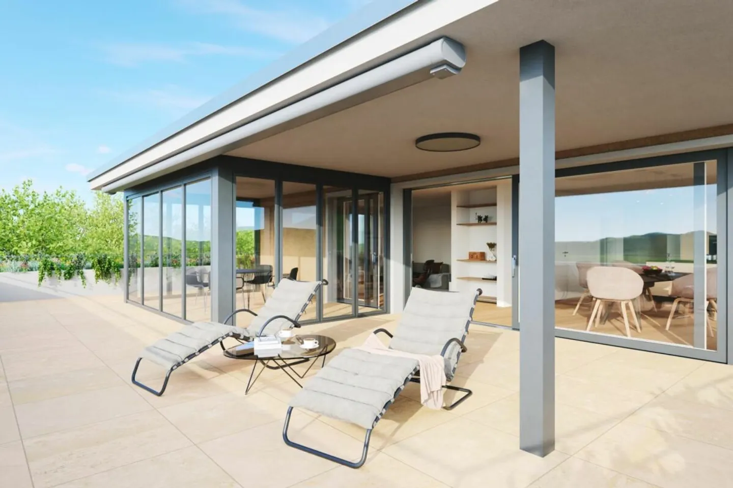 Nouveau projet de construction "Sonnenwiese" - Appartement en attique de 5,5 pièces au 2ème étage (Appartement n° 7) - Photo 3 sur 6