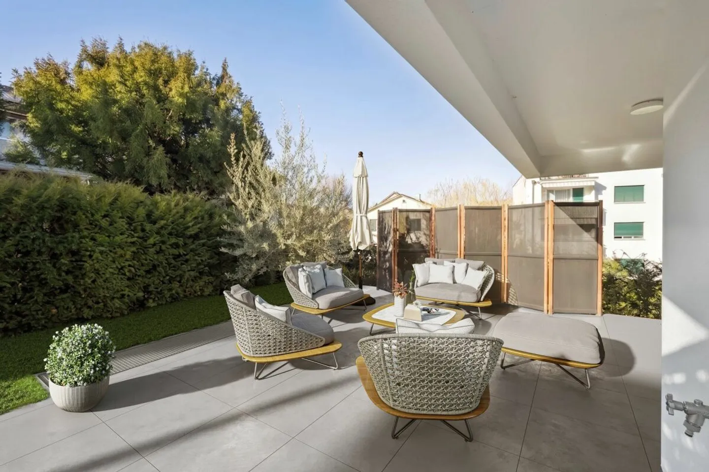 New Construction: Exclusive 3.5-Room Garden Apartment with Generous Garden Area and Parking Space - Photo 1 of 12