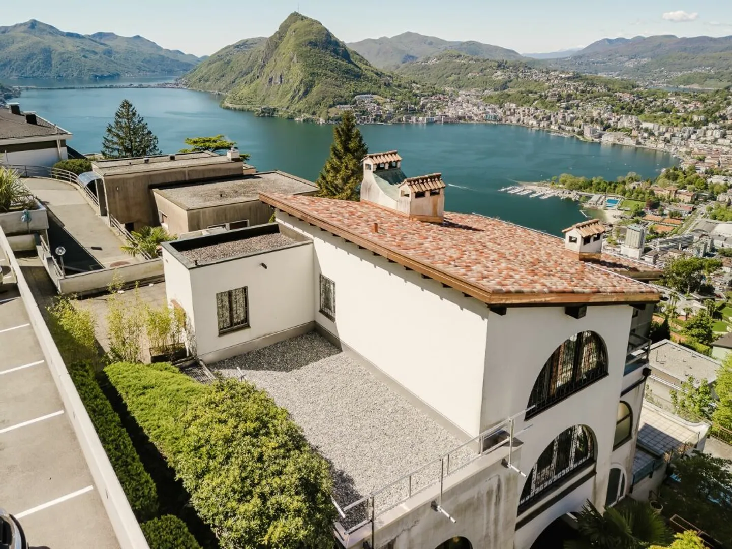 Wunderschöne Wohnung über dem Luganersee - Foto 2 von 13