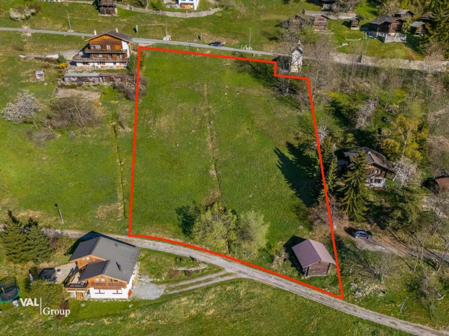 Superbo lotto edificabile all'ingresso di Grimentz, posizione strategica e potenziale eccezionale - Foto 2 di 7