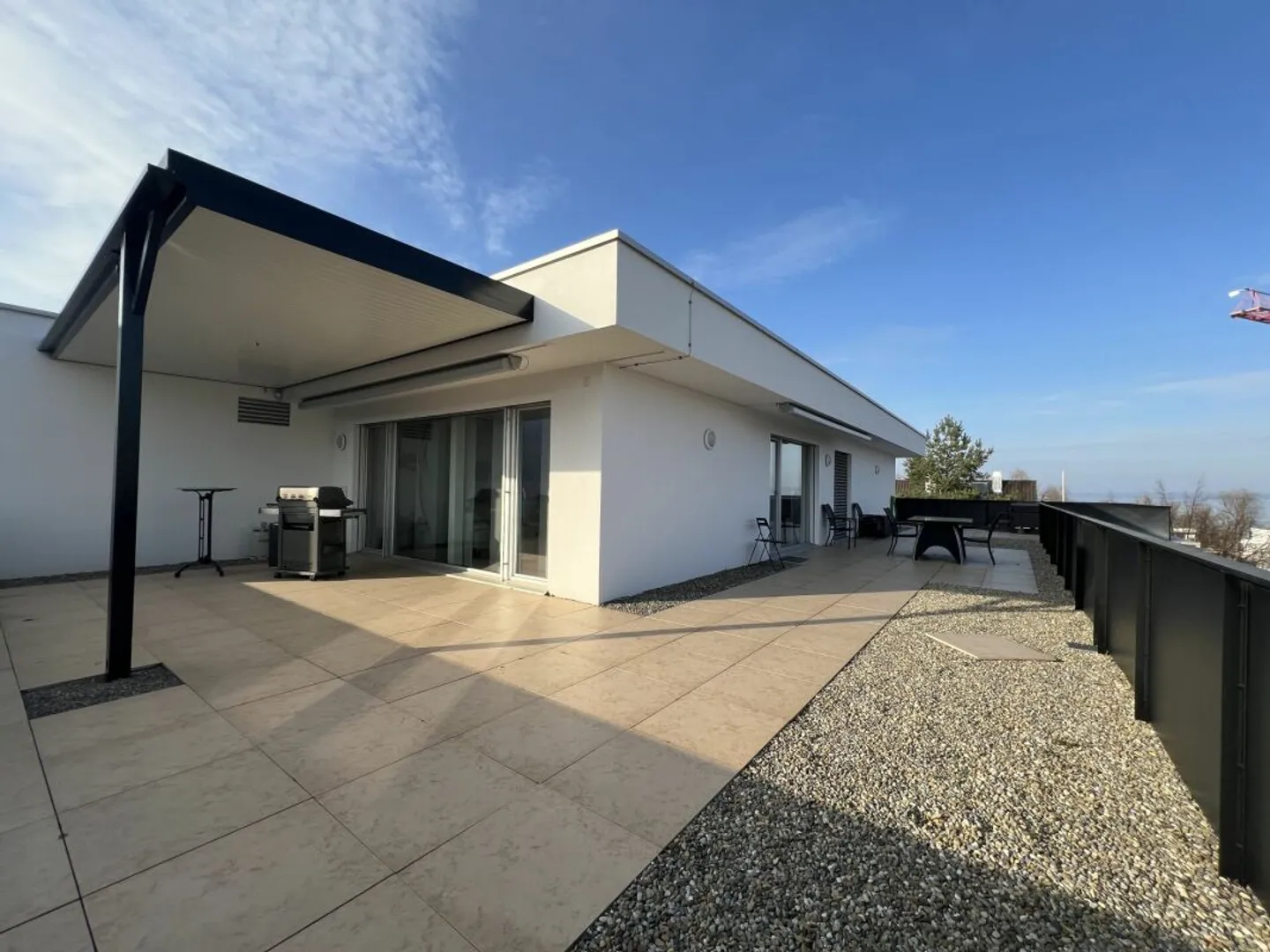 Sunny penthouse apartment with roof terrace and panoramic view in Arbon - Photo 9 of 9