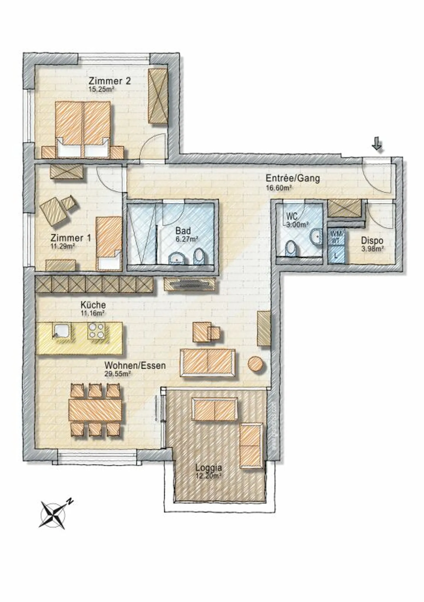 Exklusive Möblierte Wohnung - Foto 13 von 13
