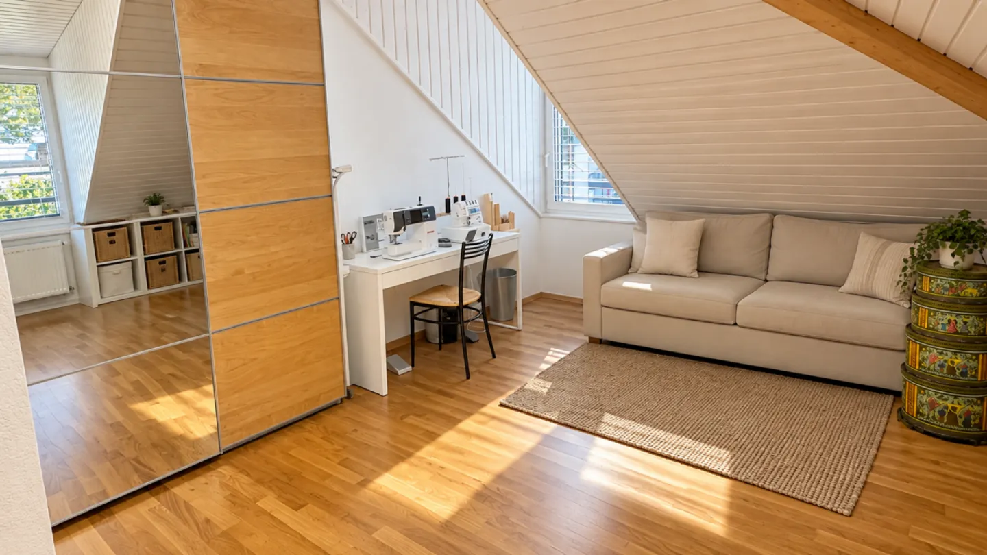 Magnificent and spacious 4.5 room attic in the center of Orbe - Photo 13 of 13