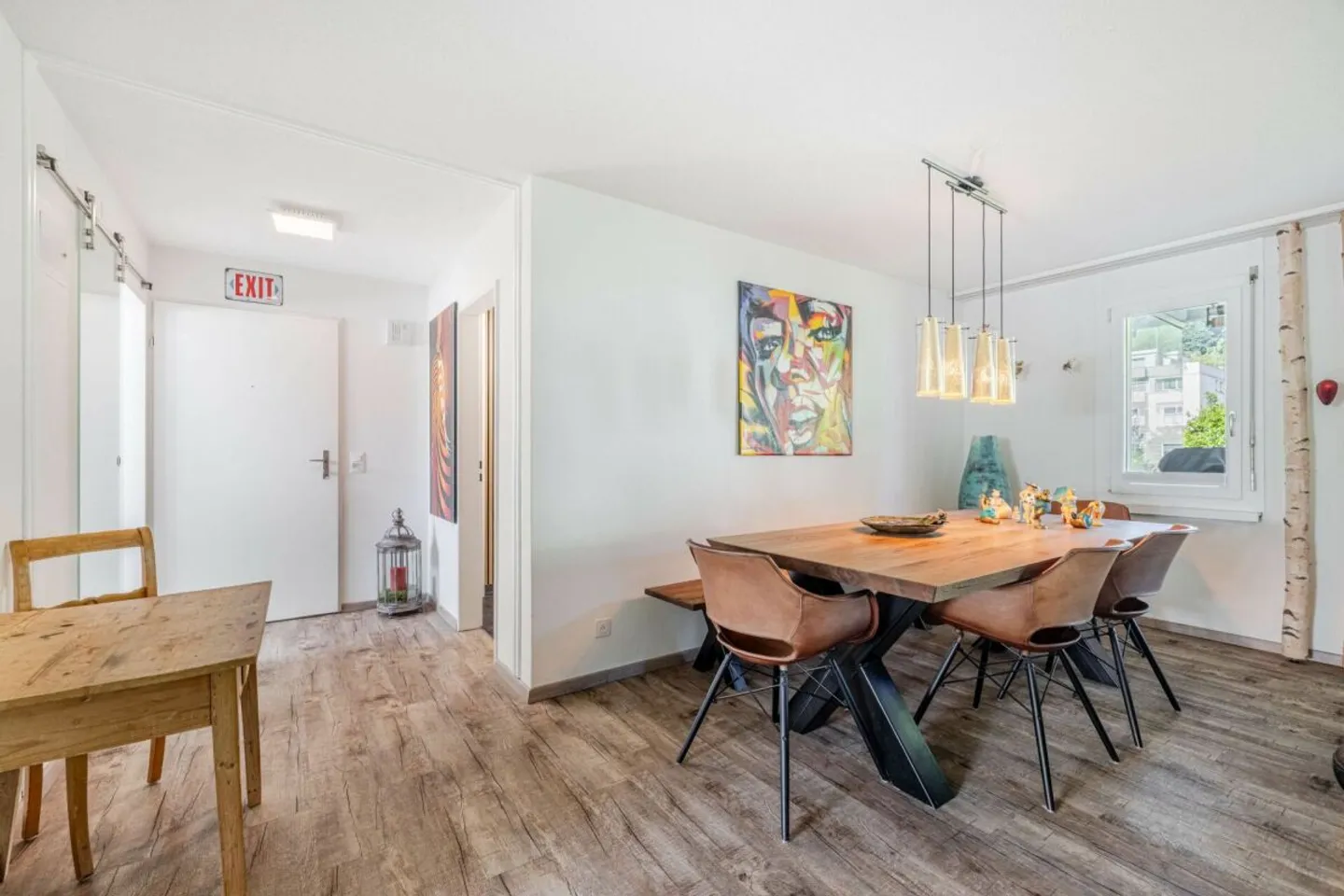 Ländliches Wohnen: Totalsanierte 4.5-Zimmer Wohnung an ruhiger Lage in Grub AR - Foto 2 von 11