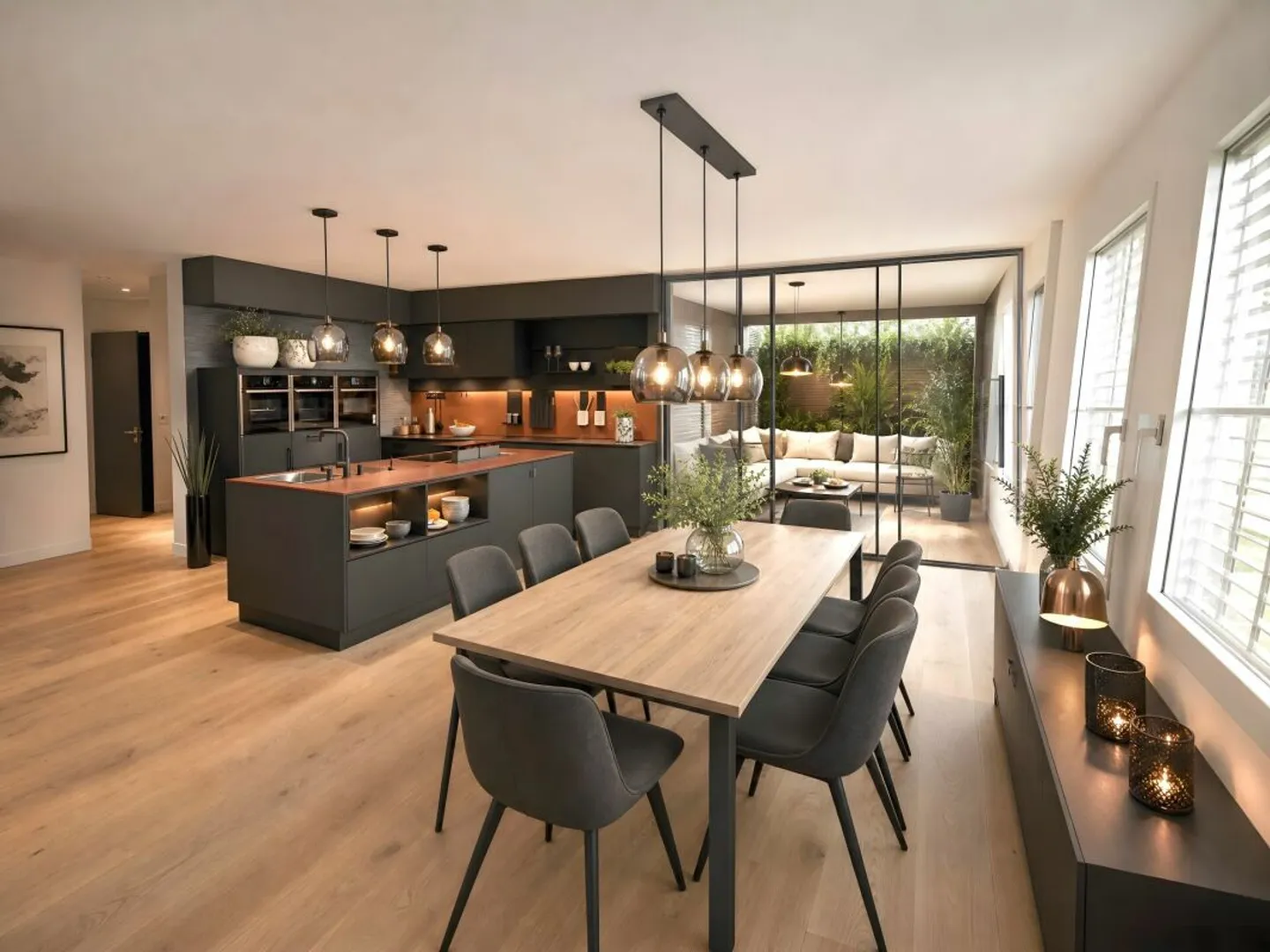 Stilvolles Apartment mit Loggia - Foto 4 von 12