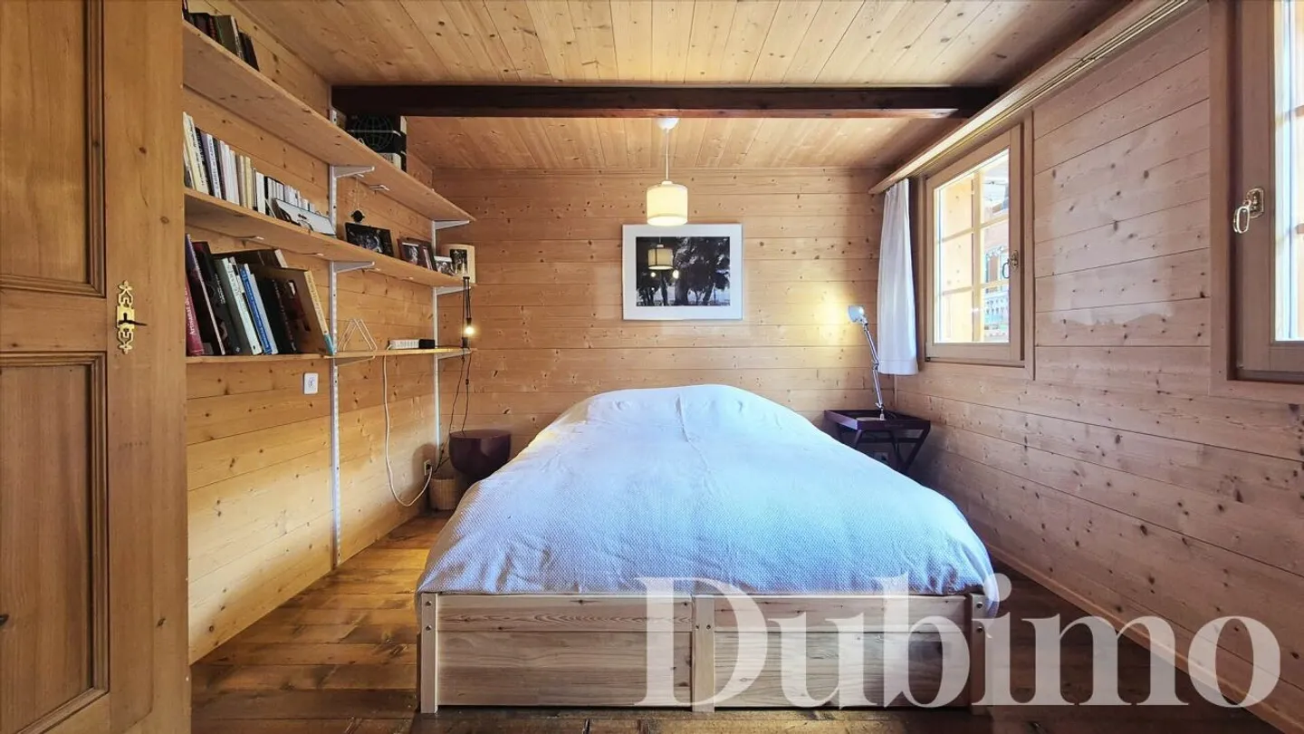 Chalet iconico eccezionale di fronte alle Dents du Midi a Champéry - Foto 10 di 13
