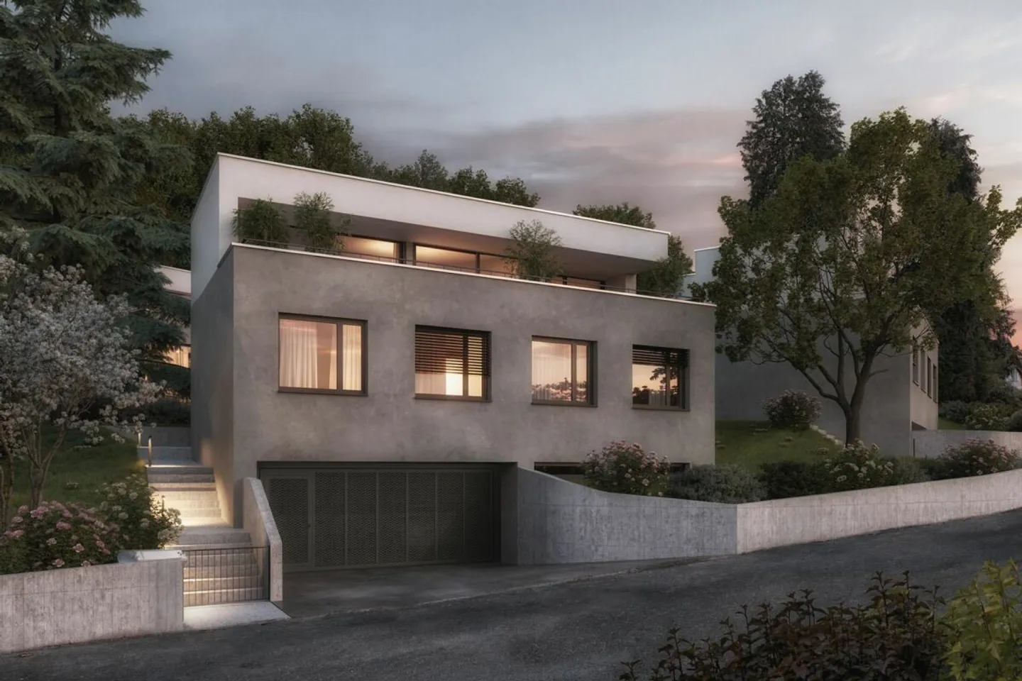 Living with a View in Arlesheim! - Detached Single-Family House, House No. 1 - Photo 1 of 13