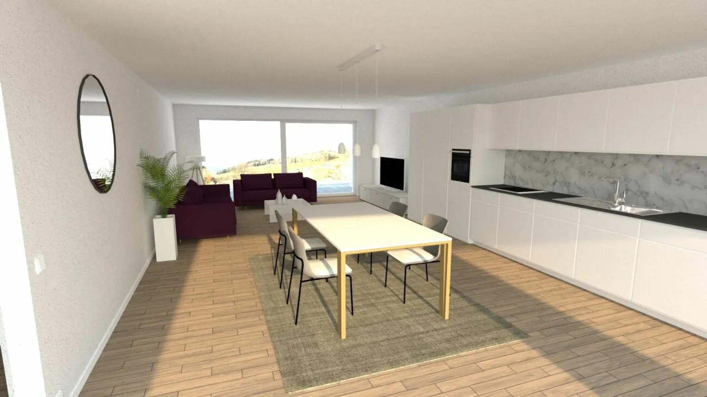 4,5-Zimmer-Wohnung in Saignelégier - Foto 3 von 6