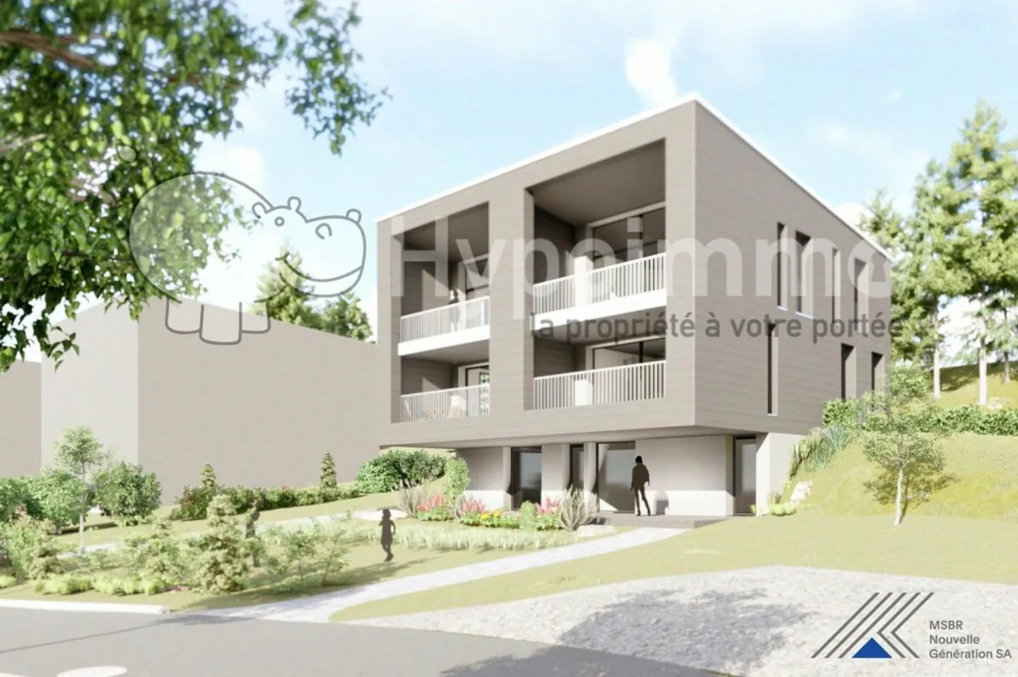 Due ville a schiera Minergie da costruire - Foto 2 di 7