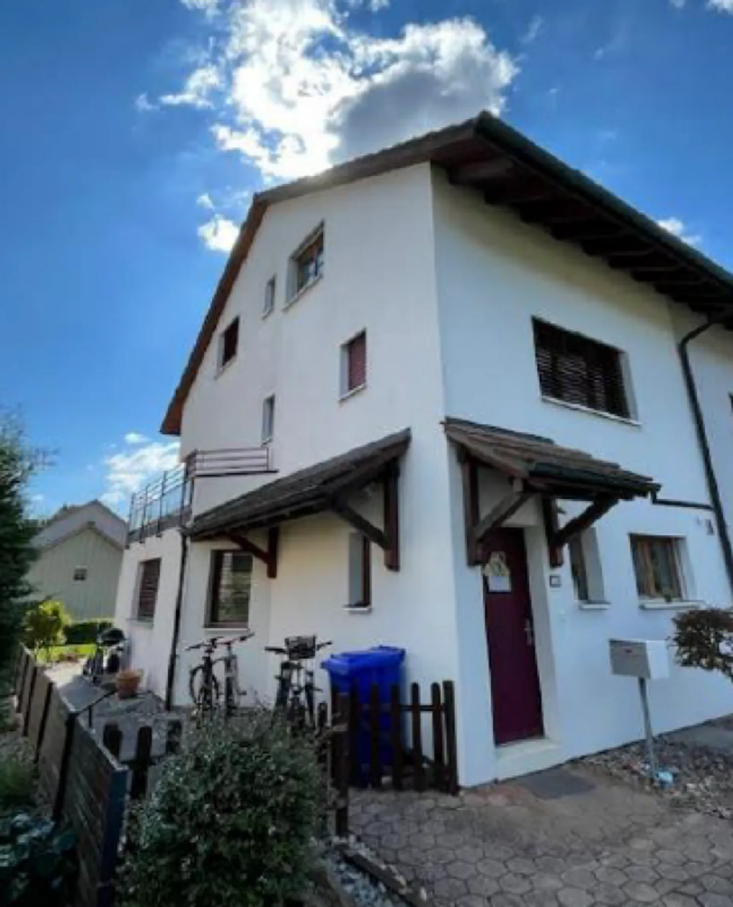 Maison semi-détachée de 6 pièces avec vue imprenable - 50 m jusqu'à la lisière de la forêt - Photo 2 sur 13