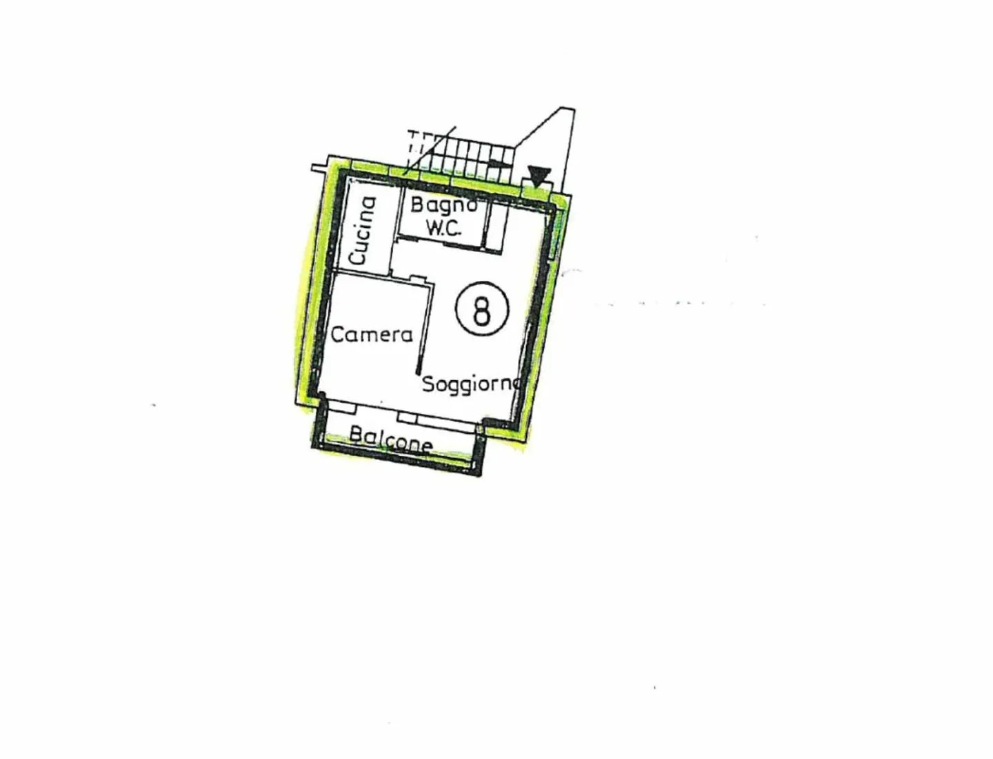 Losone - Casa nel centro del paese (Nucleo) con due appartamenti di 2 locali - Foto 5 di 7