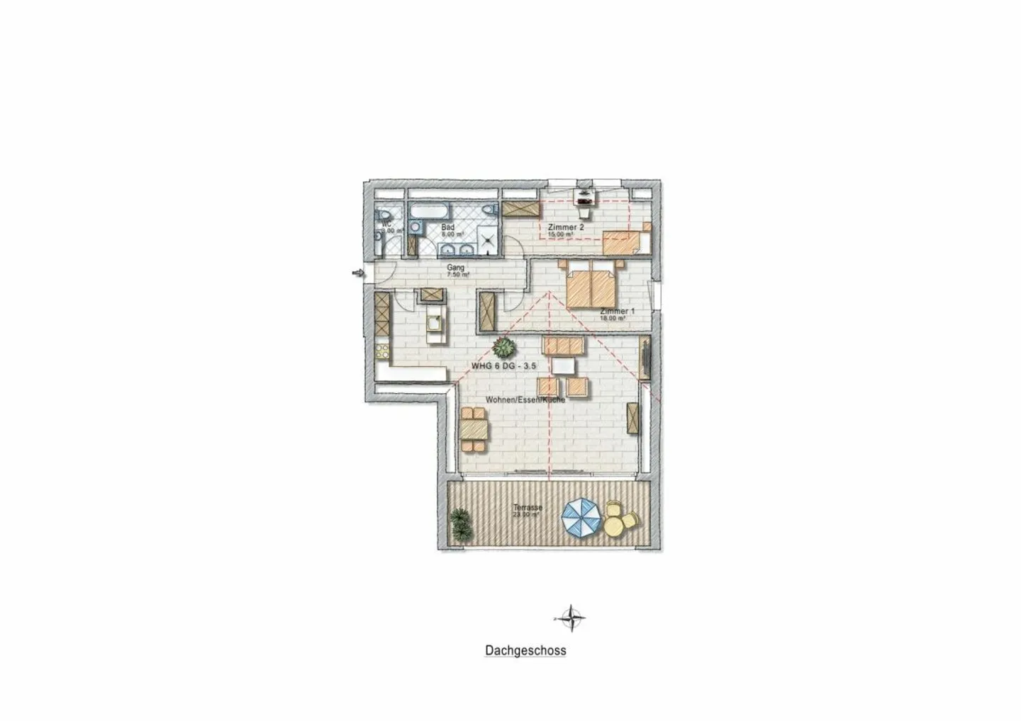 Living near Lake Constance - attractive 3.5-room penthouse apartment - Photo 6 of 6