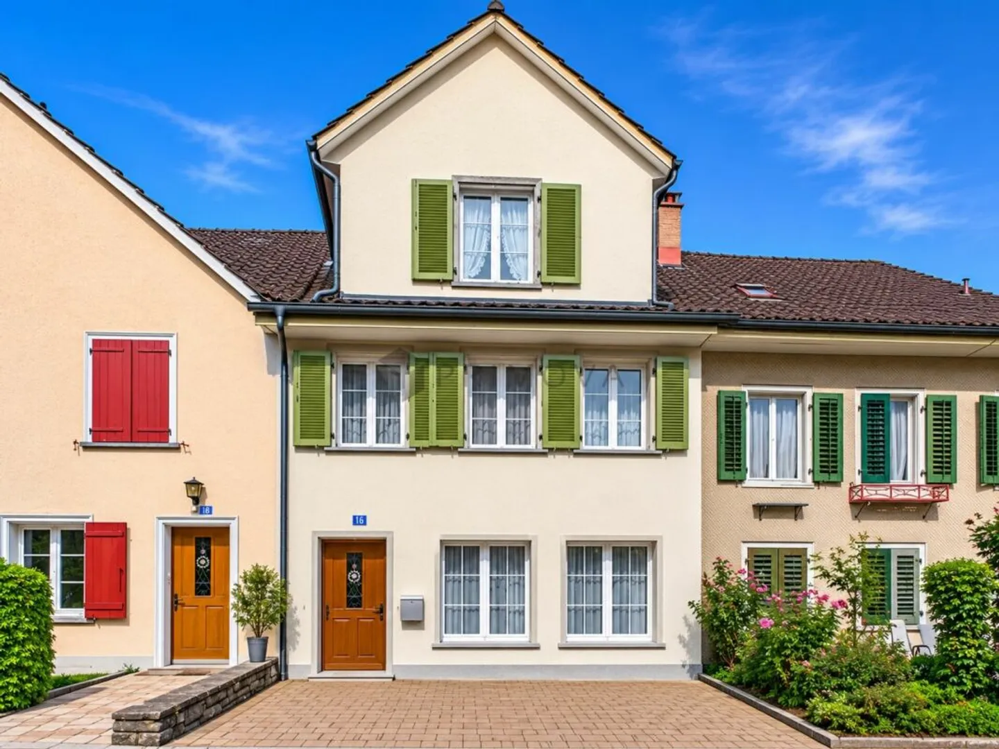 Family-friendly 5.5 room terraced house with plenty of space and sunny outdoor area - Photo 1 of 13