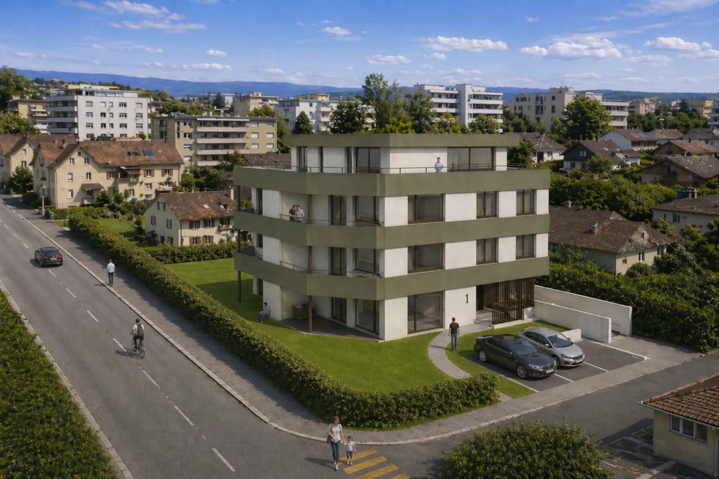 Urban Living - Appartement élégant de 4,5 pièces au 1er étage à Oftringen - Photo 1 sur 5