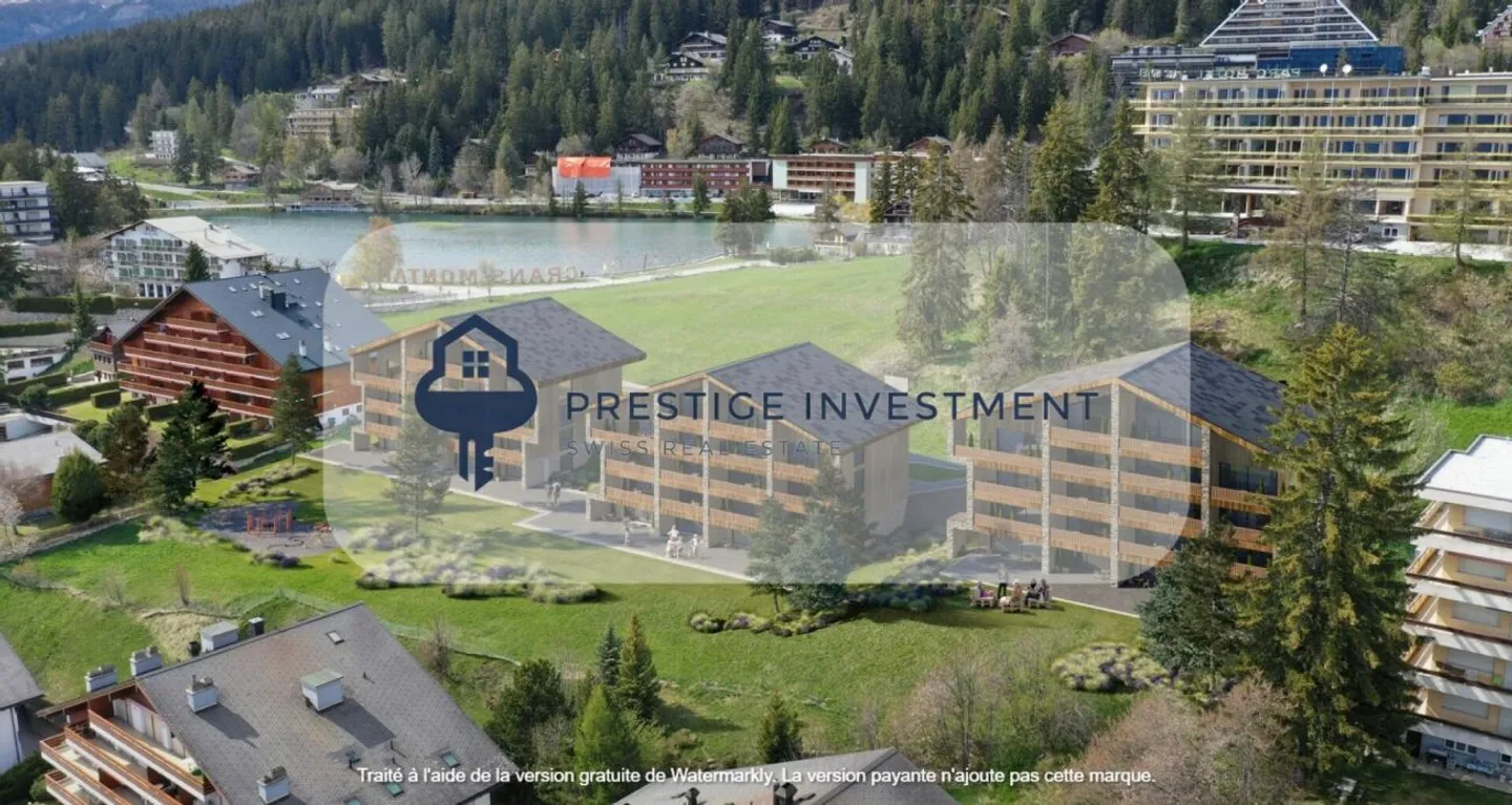 Crans-Montana NUOVO IN CORSO nel centro senza affacci - Foto 1 di 2