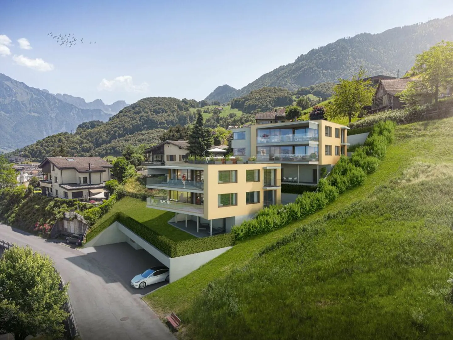 Exklusive Terrassenwohnung mit Seeblick - Foto 1 von 13