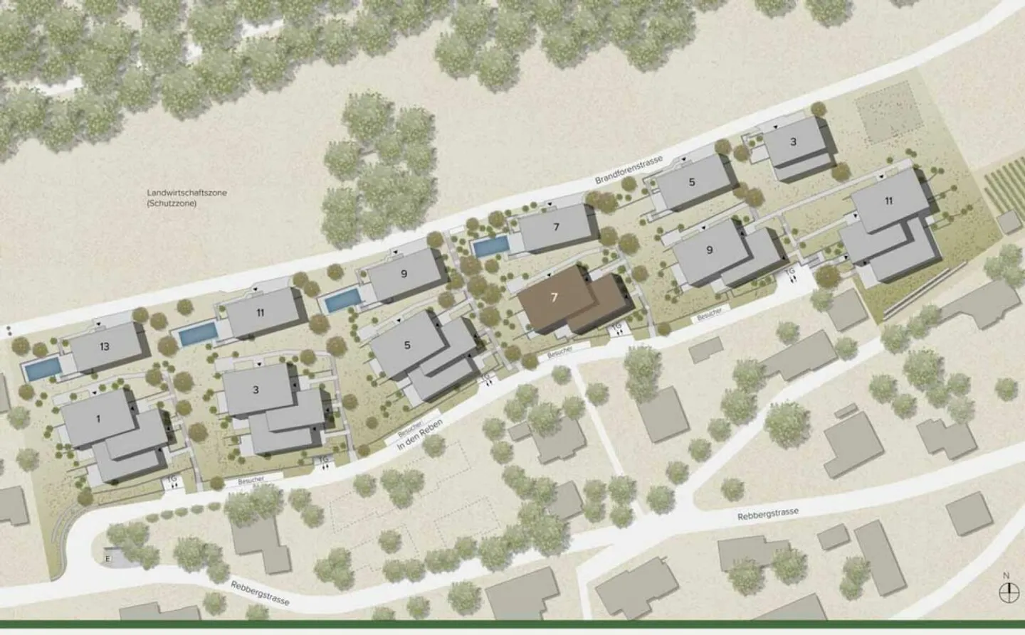 Traumhafte Fernsicht auf Alpstein mit Säntis und Churfirsten - 5.5-Zi.-Terrassenhaus - Foto 12 di 13