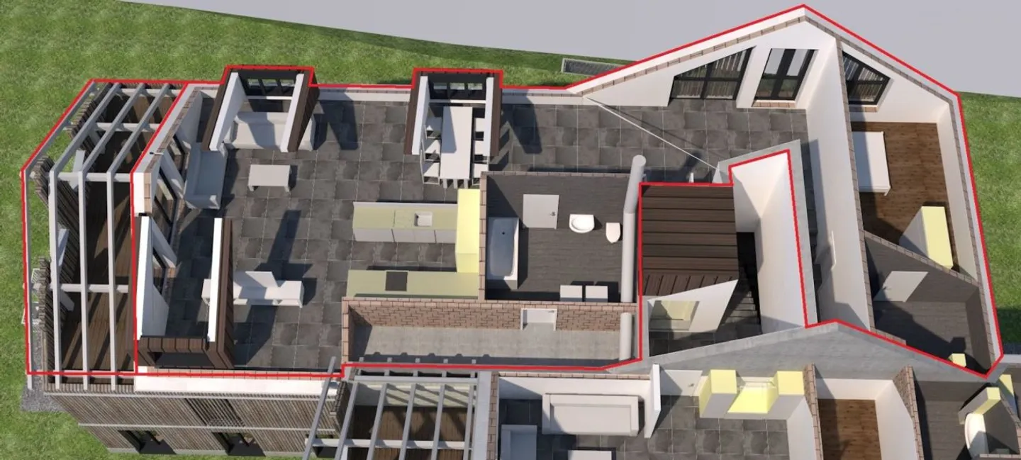 Neubau: 2.5-Zimmer-Loftwohnung (DG, Nr. 7) im ländlichen Liebensberg (Gemeinde Wiesendangen) - Photo 3 of 7