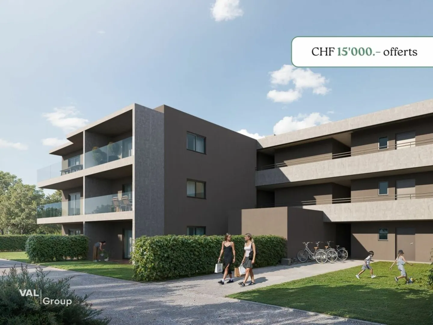 New 3.5 room penthouse - CHF 15,000.- offered now - Photo 1 of 13