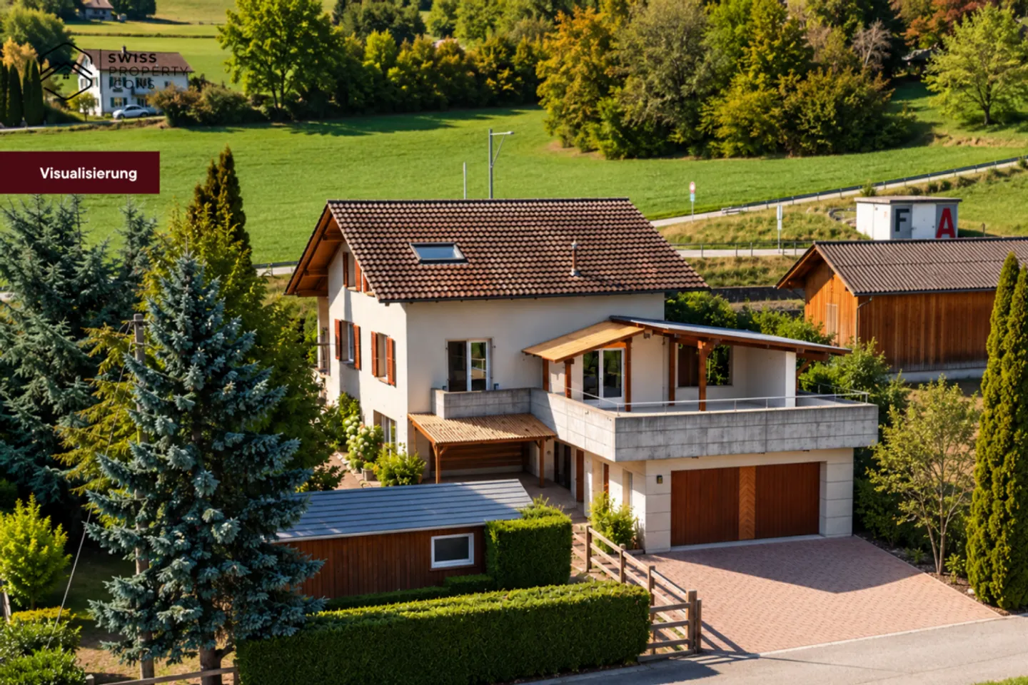 Near Lake Hallwil: A House with Character and Surprisingly Many Possibilities - Photo 1 of 13