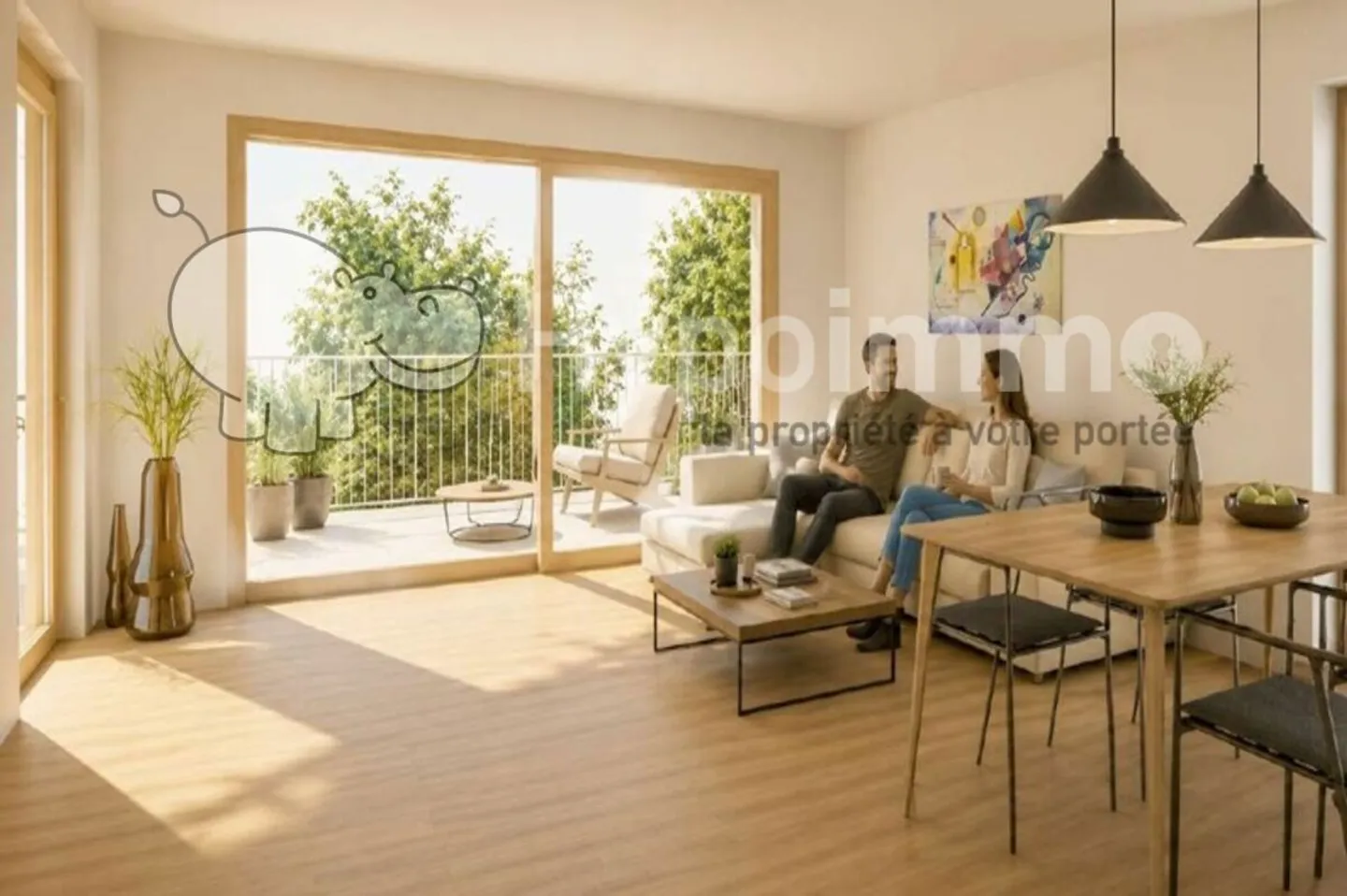 Les Carrels - 2.5 Room Apartment Lot 4/D - Photo 1 of 9