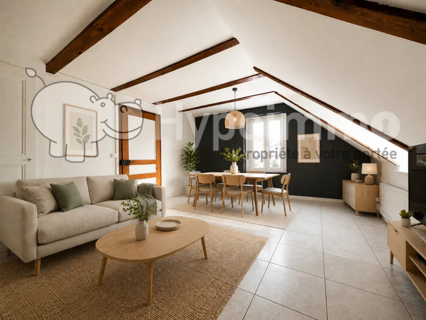 Charmant Appartement Mansardé - Photo 1 sur 9
