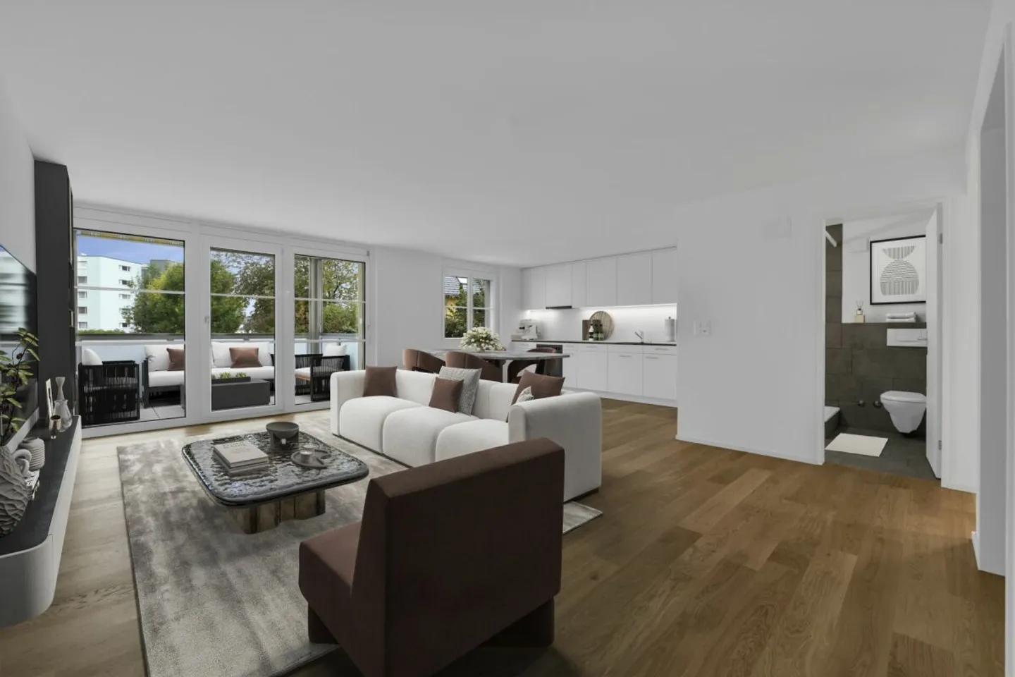 Arriving Home - Modern, Bright and Centrally Located Living in the Best Location in Gossau - Photo 1 of 13