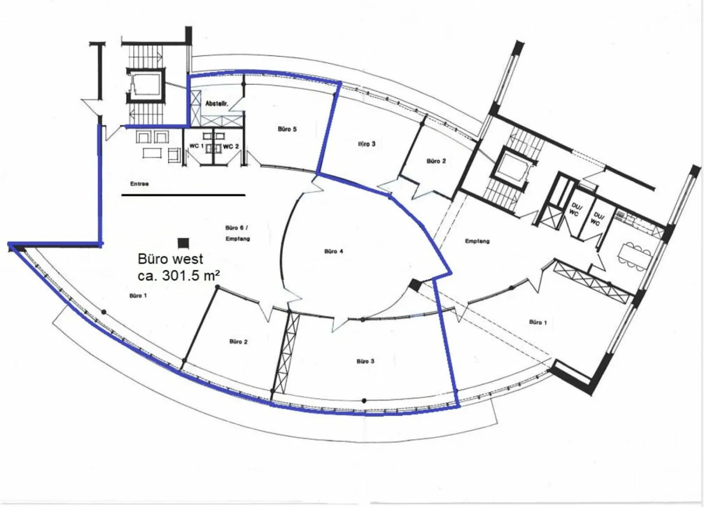 Moderne und lichtdurchflutete Büroräumlichkeiten am Sonnenplatz 1 in Emmenbrücke - Foto 10 von 10