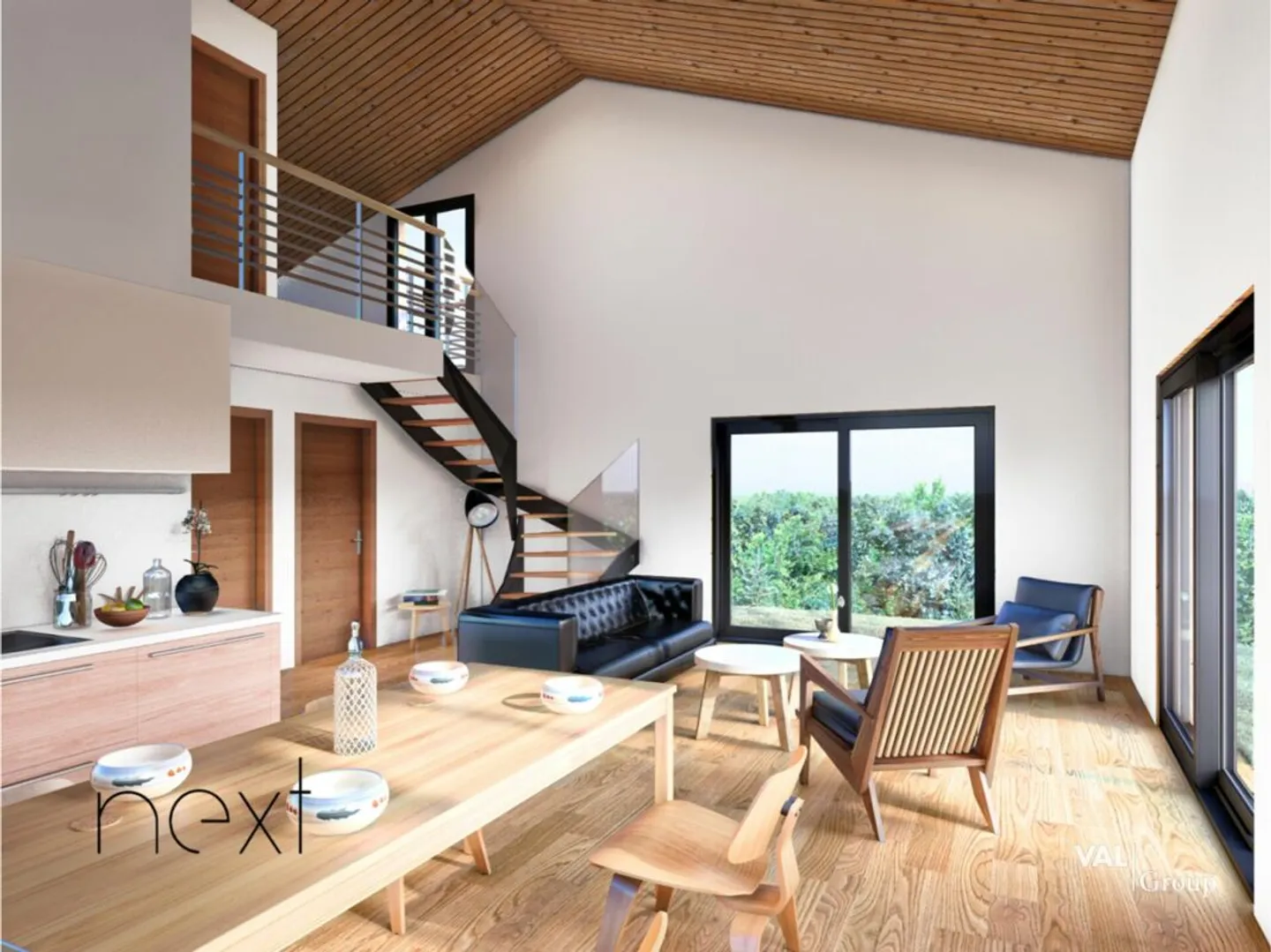 Chalet moderne au pied des Alpes - Photo 2 sur 7