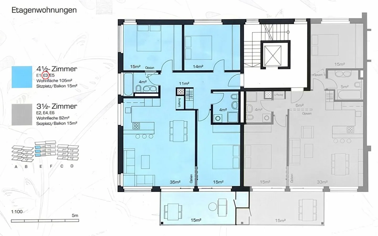 Your new home: modern, very sunny and quiet, centrally located 4.5-room apartment in Wattenwil - Photo 12 of 13