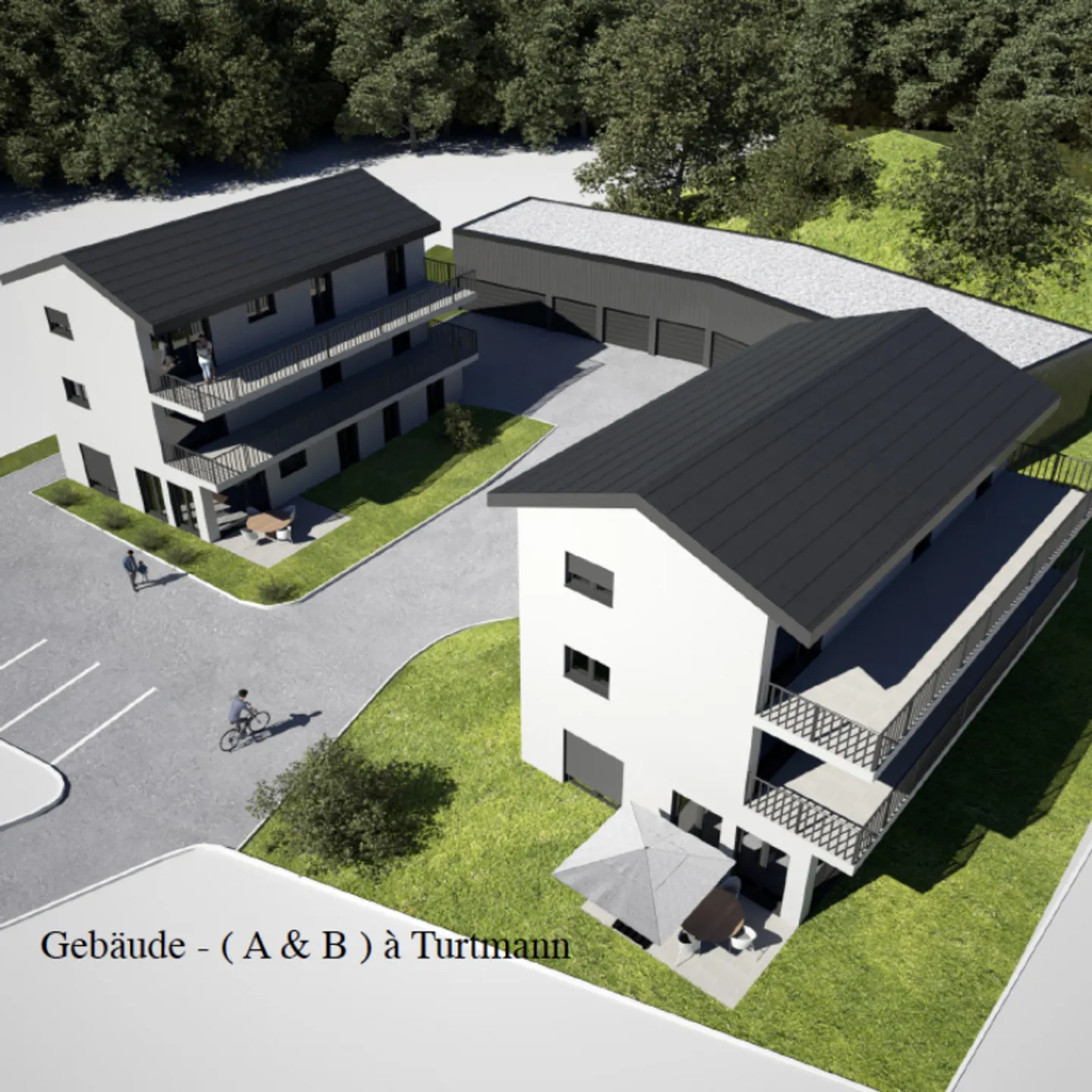 NEUBAU 4.5-Zi-Attika (Haus A oder Haus B ) - Foto 1 von 8