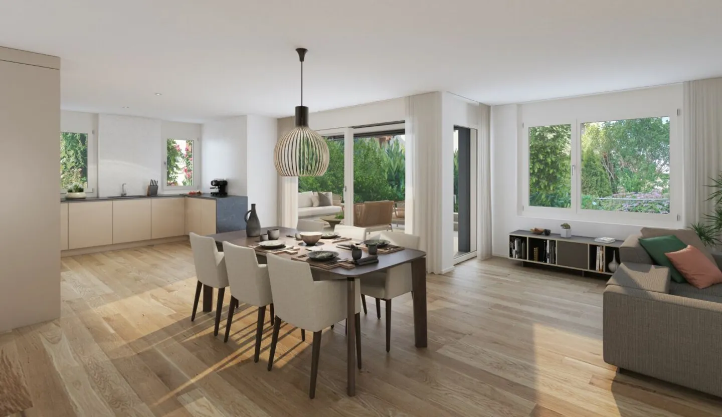 Tranquillo e adatto alle famiglie - Appartamento con giardino 5 1/2 locali a Uster - Foto 1 di 3