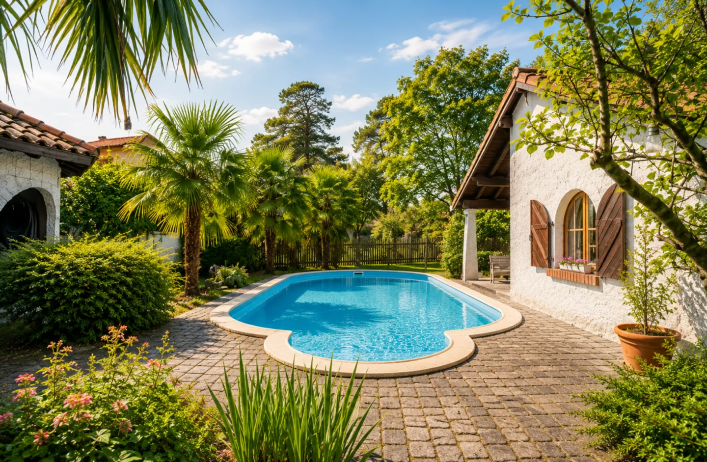 Grosszügiges Einfamilienhaus mit Pool - Foto 11 von 13