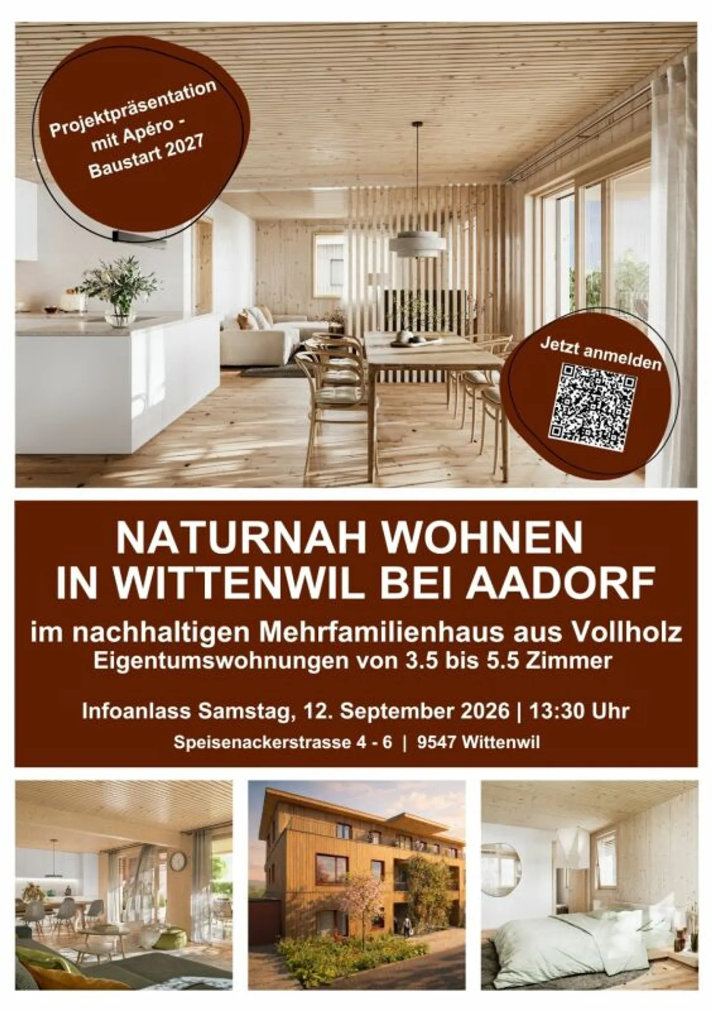 Nachhaltige 3.5-Zimmer-Wohnung - Foto 1 von 5