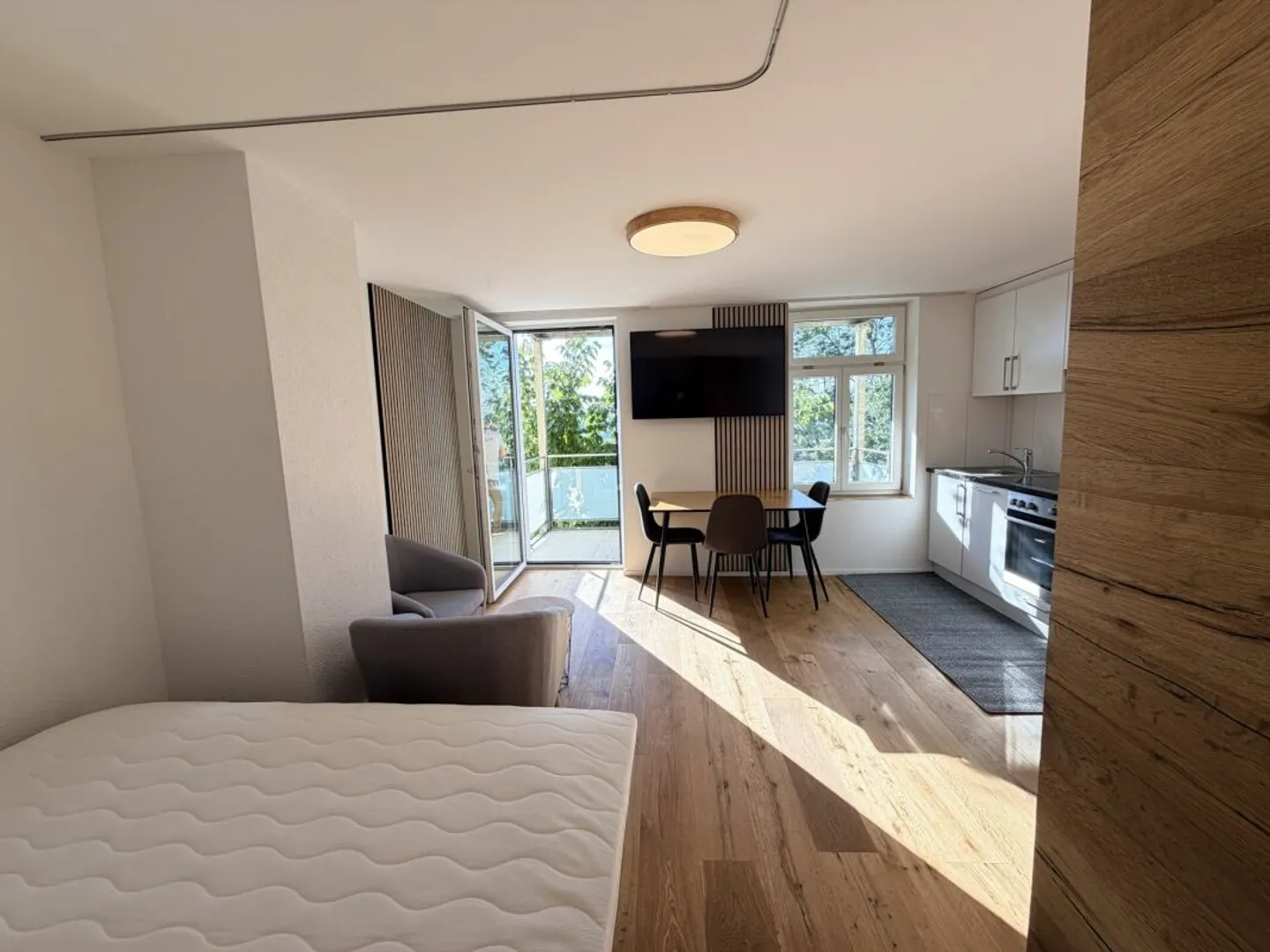 Möblierte 1-Zimmer-Wohnung mit Balkon - Foto 3 von 8