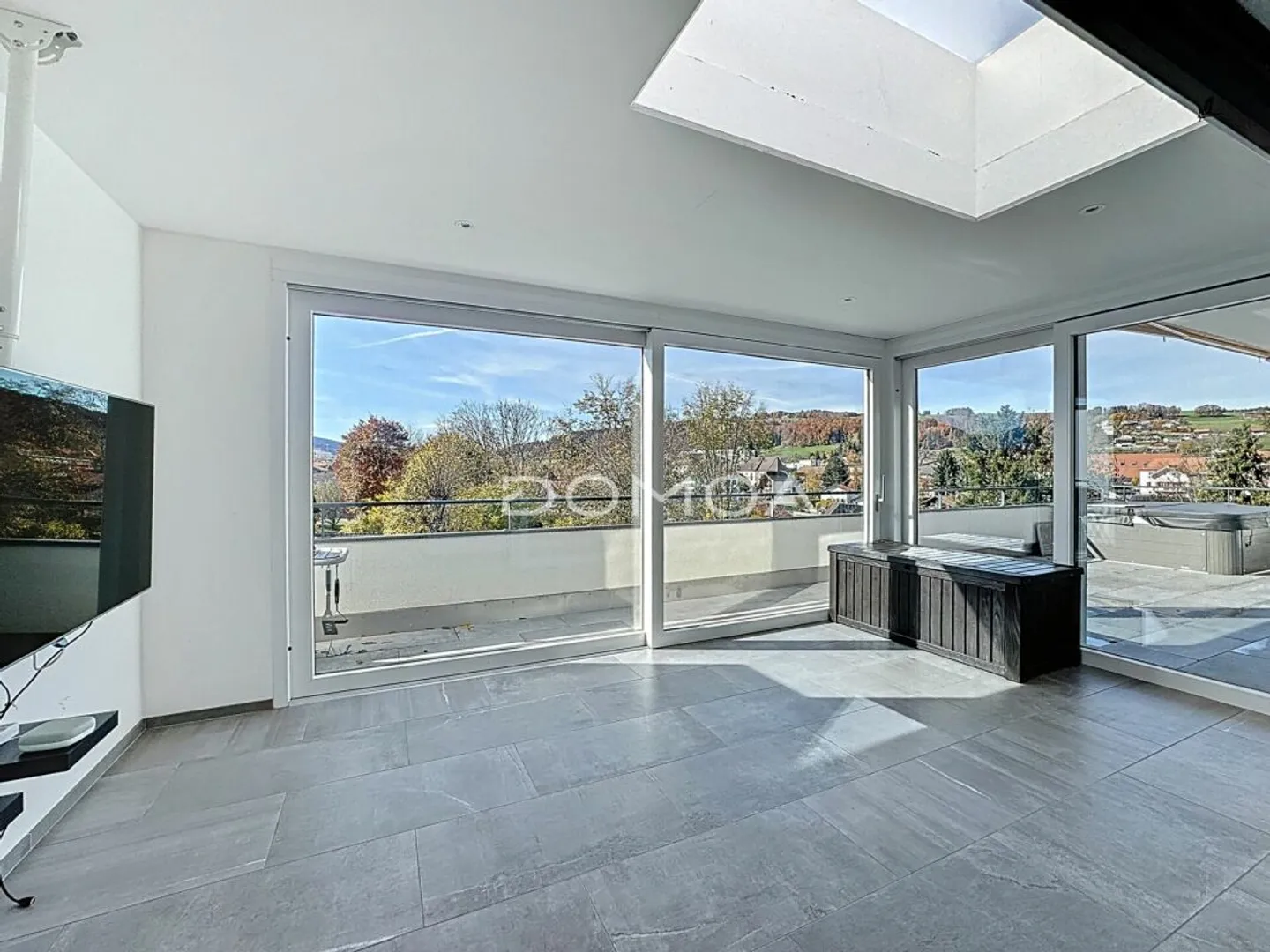 Attico contemporaneo di 5,5 locali, 162 m2 con vista panoramica sul Moléson - Foto 4 di 13