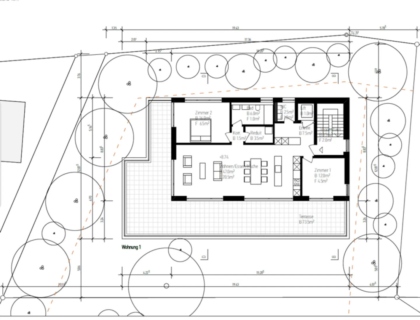 Mehrfamilienhaus Sonnenrain (3.5-Zimmer Attika) - Photo 6 sur 8