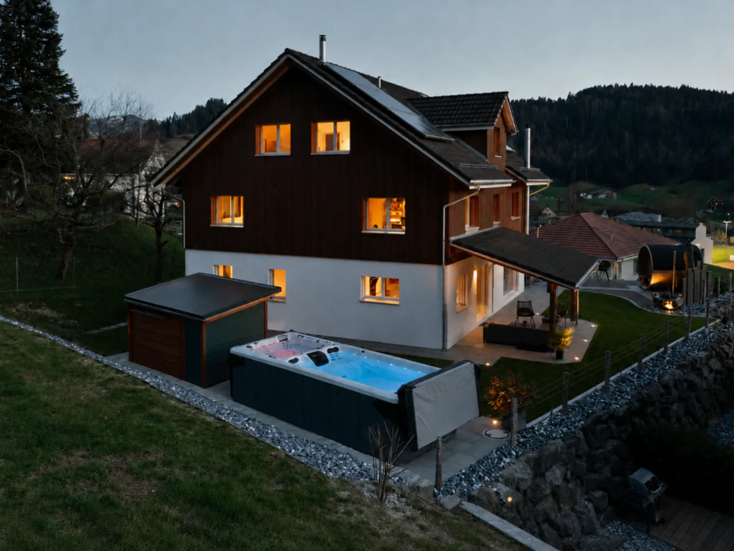 EXCLUSIVE, SELF-SUFFICIENT AND ABSOLUTELY PRIVATE: UNIQUE PROPERTY NEAR HERISAU - Photo 2 of 13