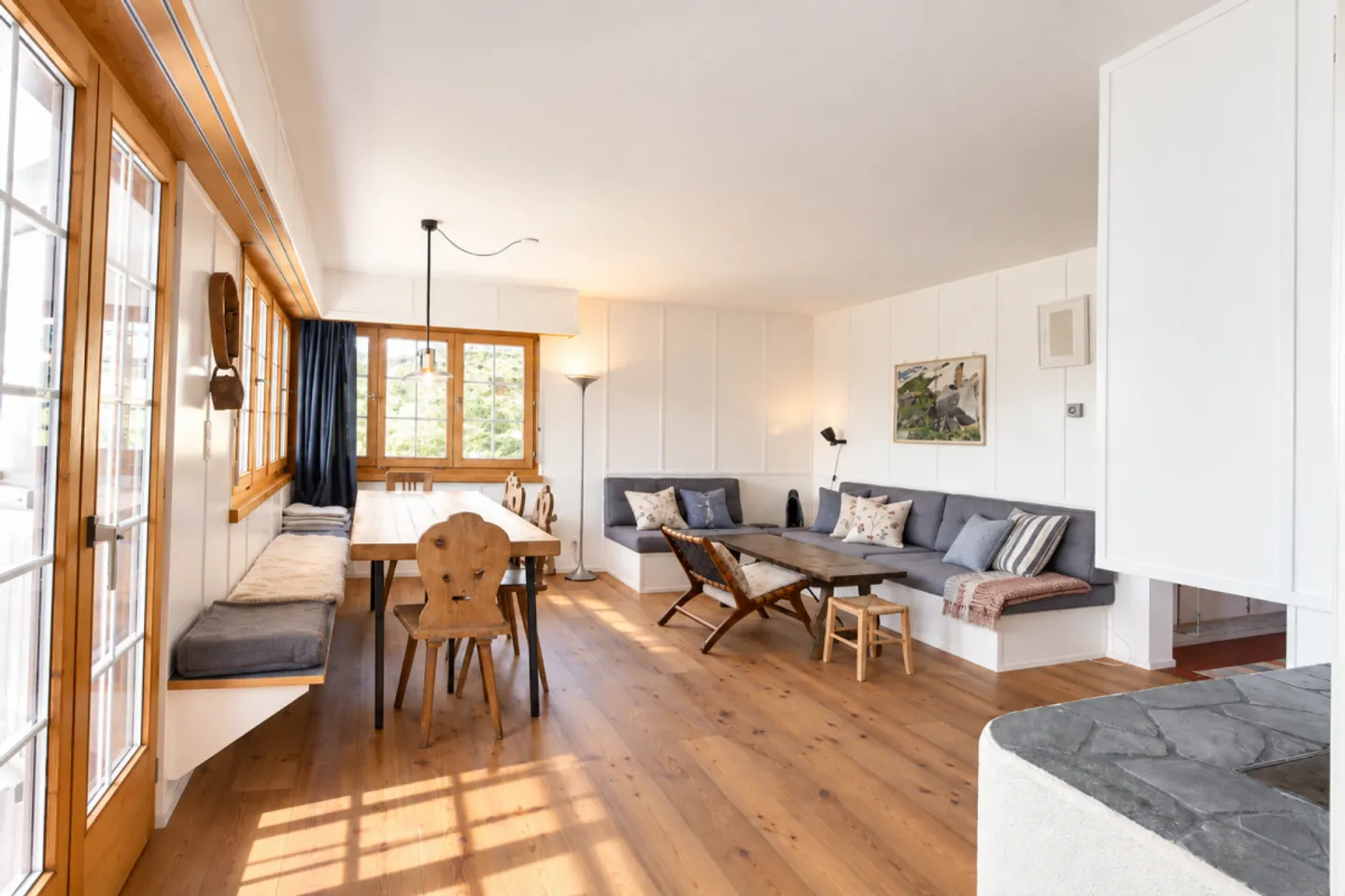 Appartement rural et calme de 3,5 pièces à Lantsch/Lenz - Photo 3 sur 12