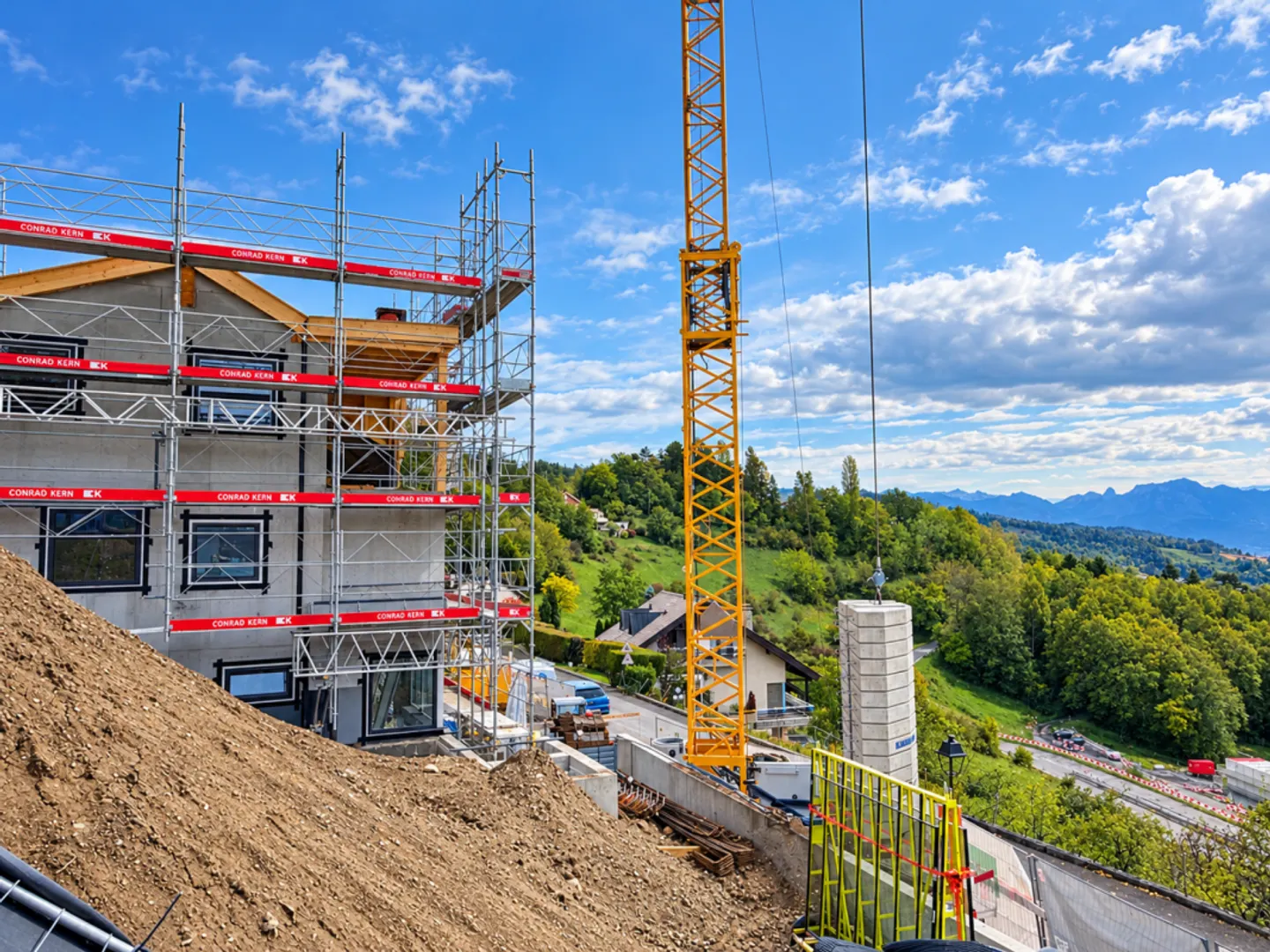 Duplex nuovo di 4.5 stanze con terrazza e vista panoramica sul Lago di Ginevra - Foto 2 di 9