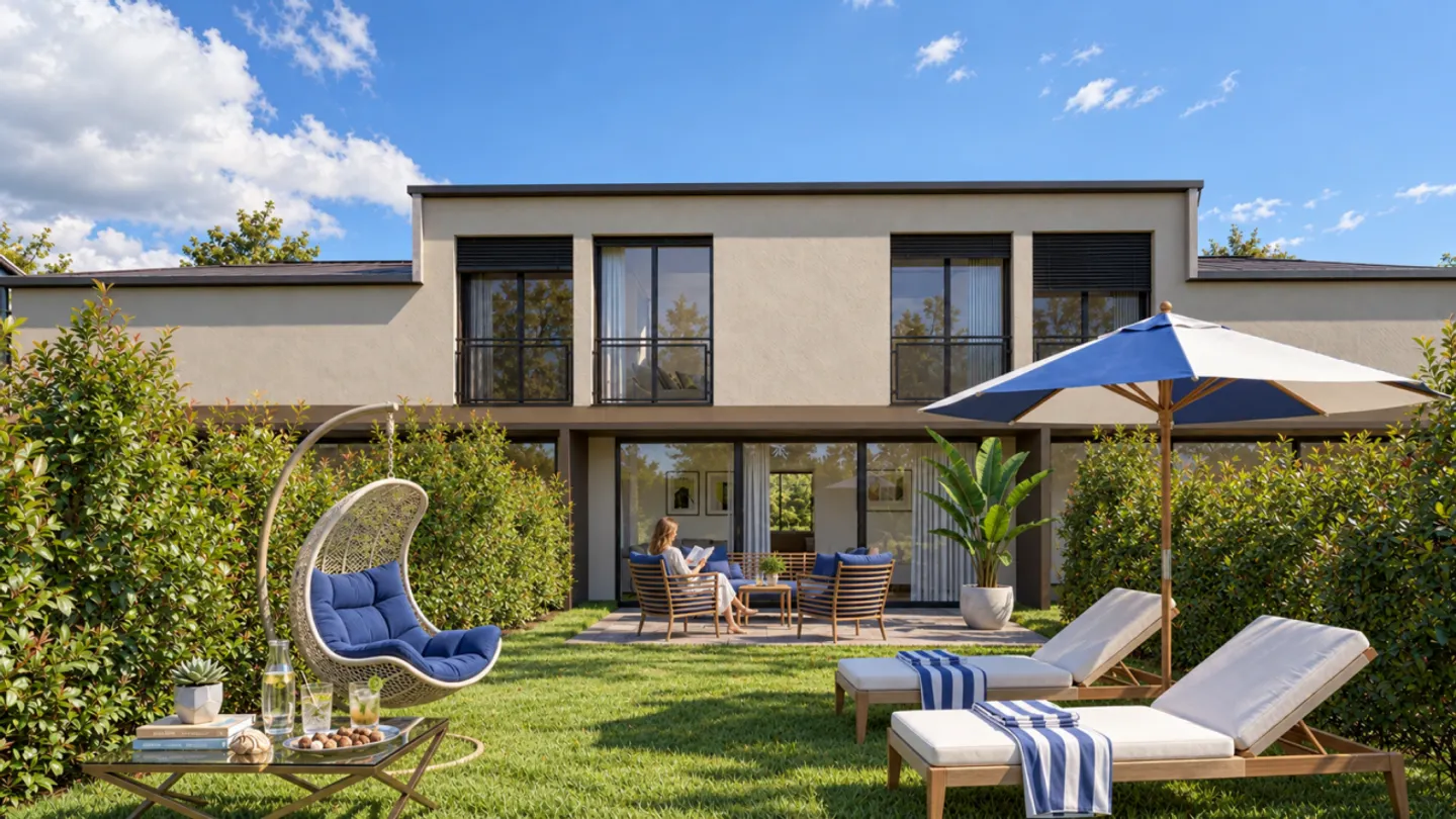 Villa contemporaine à Essert - Photo 1 sur 13