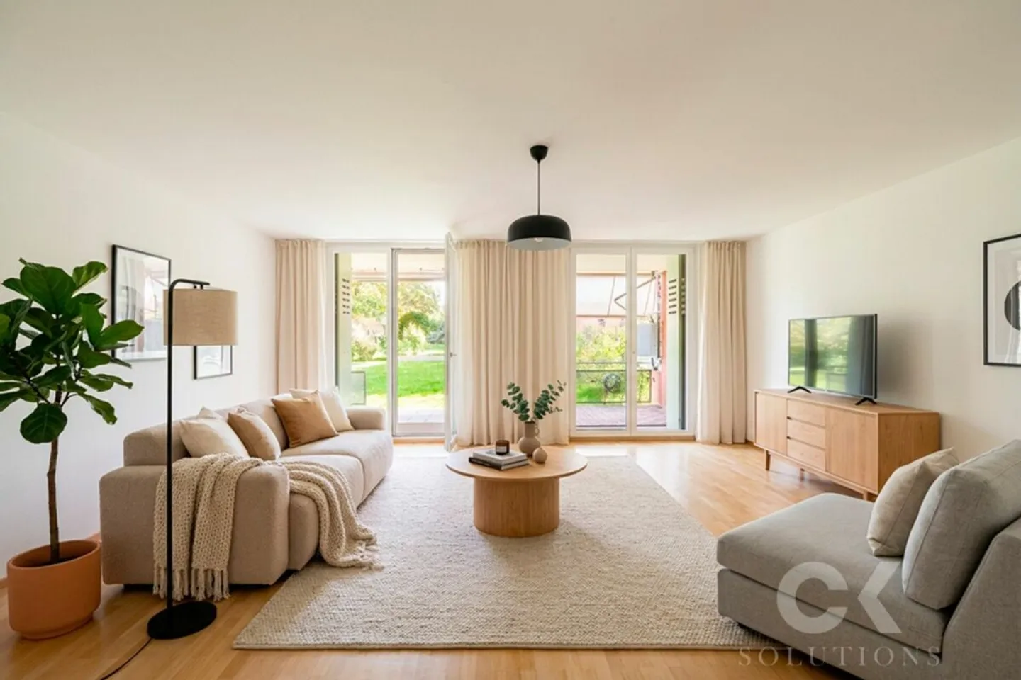 Spacious 5-Room Garden Apartment in Oberwil - Living with Style, Space and Nature - Photo 1 of 13