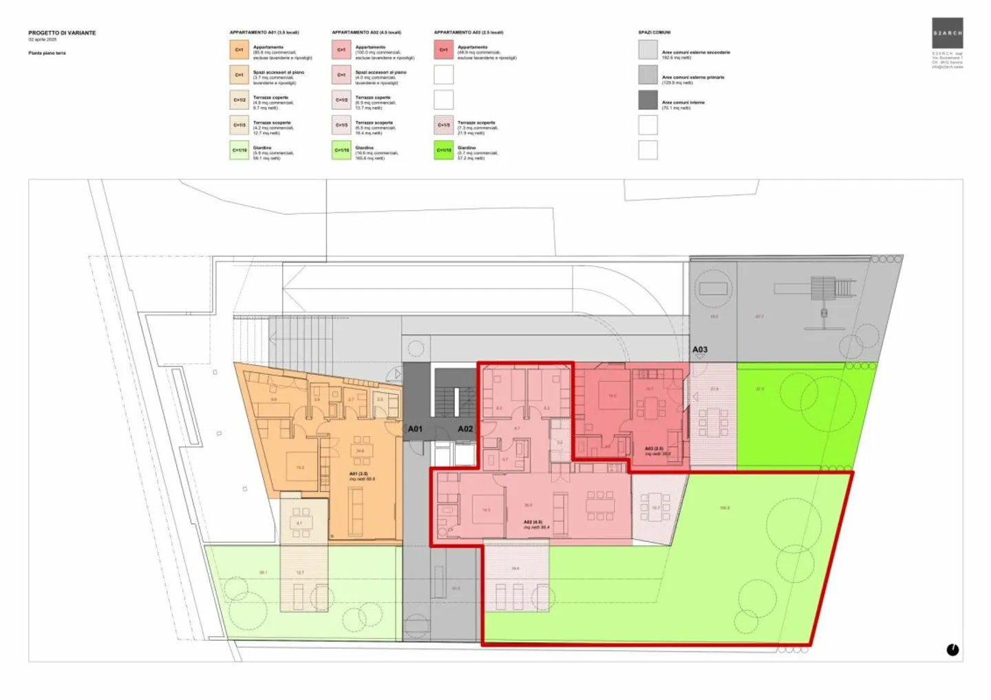 Elegante appartamento di 4.5 locali con giardino privato, situato in una zona residenziale di Losone - Foto 10 di 10