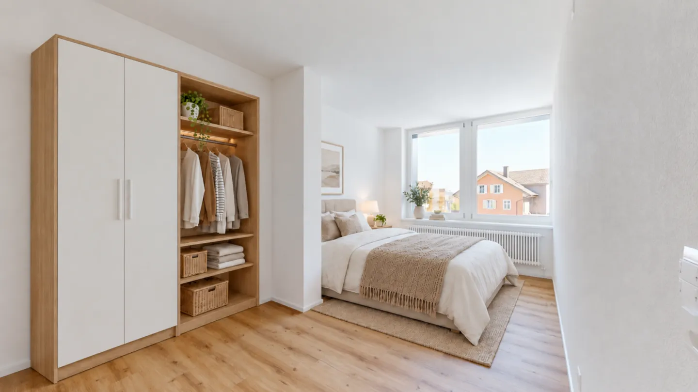 First occupancy after renovation - spacious 3.5-room apartment with open living concept - Photo 11 of 13