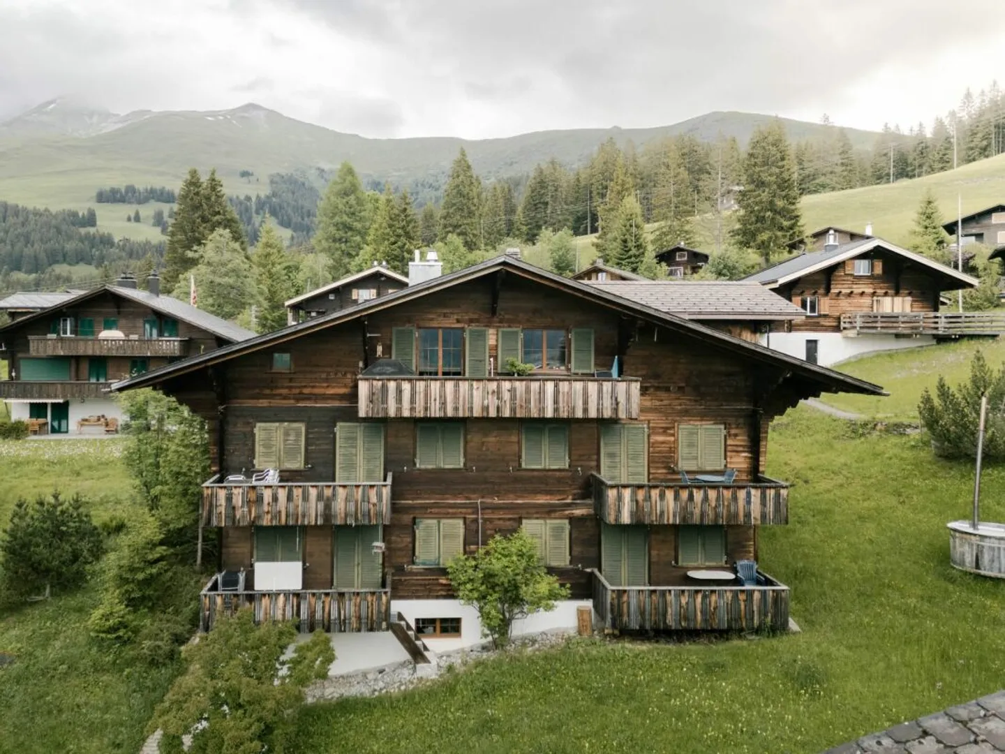Gemütliche 3.5 Zimmerwohnung an der Lenk - Photo 1 sur 13