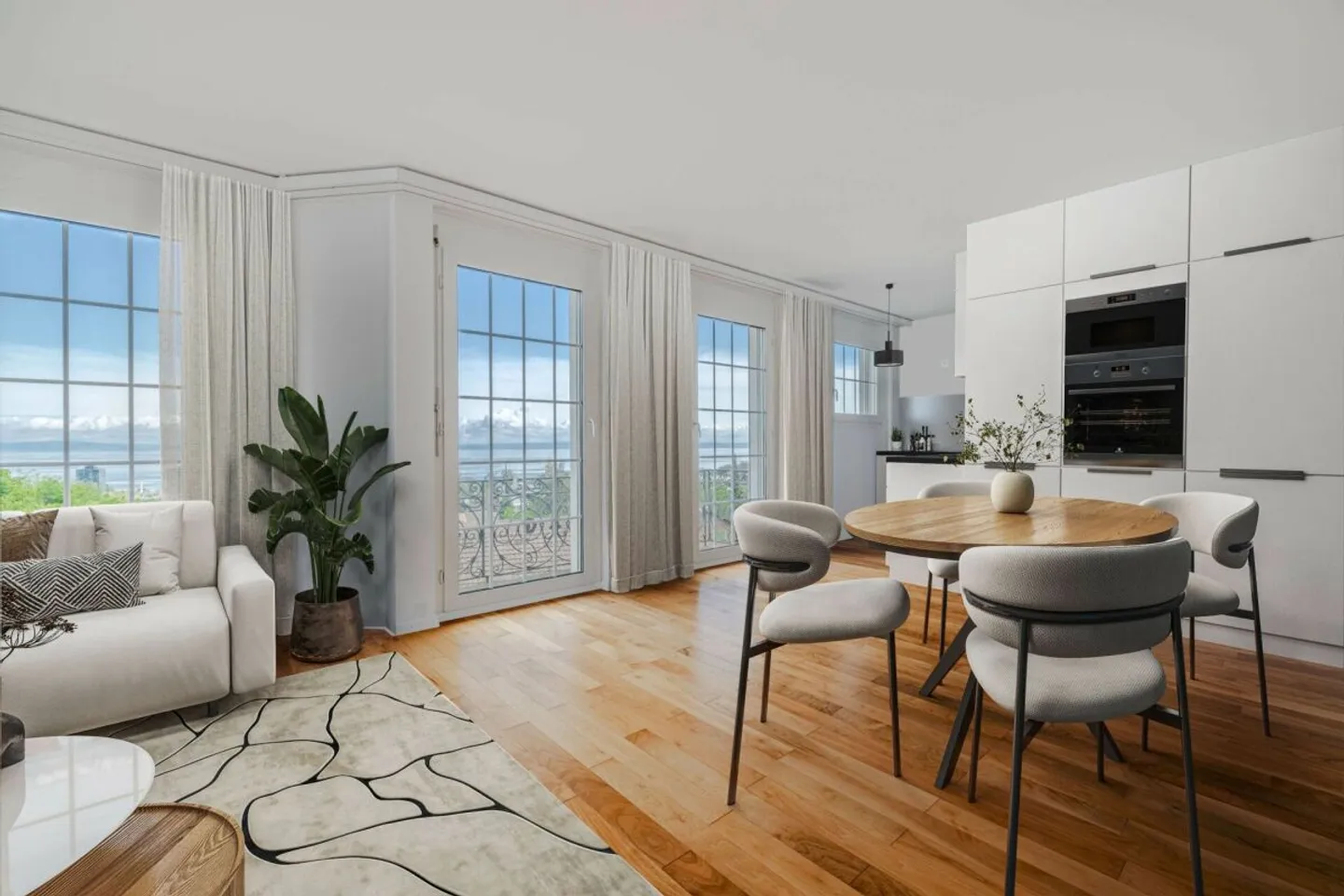 Like its own little house: 2.5 room maisonette with fireplace - Welcome to your dream home 'Zur Frohen Aussicht' - Photo 1 of 13